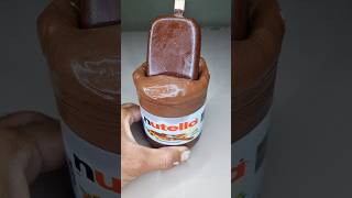 Nutella \u0026 Ice Cream Chocolate Dipping