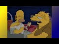 the simpsons homer fights barney