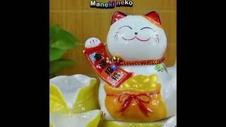 Lucky  Maneki Neko Running Water🍀