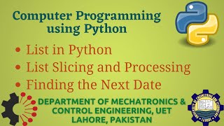 [Python Programming Basics to Advanced] : List in Python | Lab 16