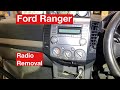 Ford Ranger radio removal