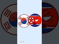 Korea Utara🥵 #shorts #countryballs