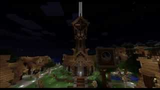 Minecraft Tutorial #1: Functional Clock Tower - Timing Mechanism