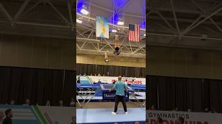 throwback to Nationals !!🥇 #air #airflip #flip #airjump #tumbling #airtrack #trampoline #breathair