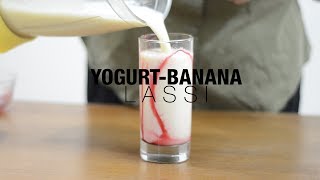 Yogurt Banana LASSI Recipe By N'Oven