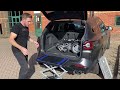 LITH-TECH SMART LIFTER (portable car hoist/scissor car lift) getting your wheelchair into the car