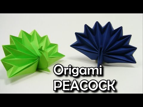 ♥️Origami PEACOCK EASY ✦IN ENGLISH✦♥️ - Yakomoga Origami easy tutorial♥️ ♥️Origami PEACOCK EASY ✦IN ENGLISH✦♥️ - Yakomoga Origami easy tutorial♥️