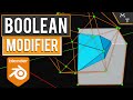 Intro To Modifiers - Boolean Modifier | Learning Blender 2.9 / 3.0 Precision Modeling | Part- 21