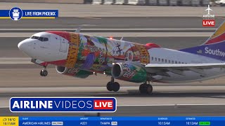 🔴LIVE Phoenix (PHX) Airport Plane Spotting (February 13th, 2025)