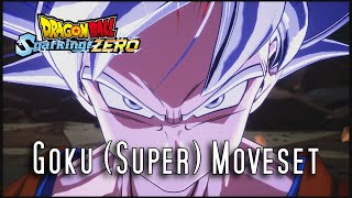 Dragon Ball Sparking ZERO Goku (Super) Moveset