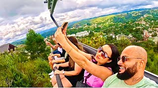 Passeio de Teleférico radical em Campos do Jordão #vidado15 #camposdejordão