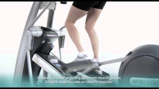 Precor Elliptical Fitness Crosstrainer Instruction Video