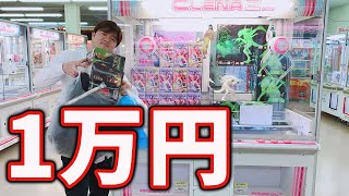 1万円で超大量ゲットするぞーーー!!!!!!!!クレーンゲーム 家族Vlog