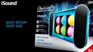 iGlowSound Pro Bluetooth Speaker with Dancing Lights (ISOUND-5257/-5259/-5268/-5270/-5271)