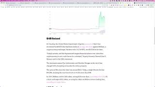 雌雄大盗落网，40亿美元 比特币 被盗案告破. Bitfinex 平台币 起飞，法网恢恢 疏而不漏