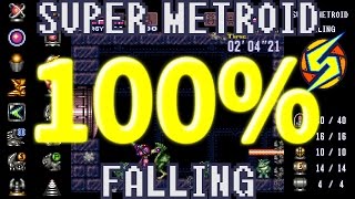 【改造メトロイド】Super Metroid Falling 100%【1440p60HD】