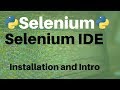 Selenium IDE: Installation and “Hello World” Example