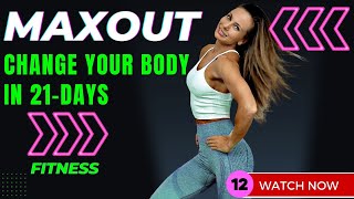 PILATES HIIT Workout with Weights: Low-Impact HIIT, Pilates, Abs and Yoga | 21-Day MAXOUT Challenge