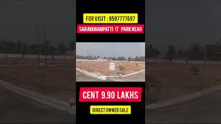 Marutham Avenue@ saravanamapatti #dtcp #dtcpcoimbatore #IT park #housesale