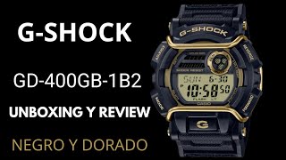 Unboxing y Review del reloj Casio G-Shock GD-400GB-1B2 en Español