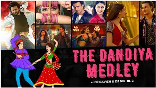 The Dandiya Medley || DJ Ravish & DJ Nikhil Z   Best Dandiya Songs Medley   Kamariya, Chogada & More
