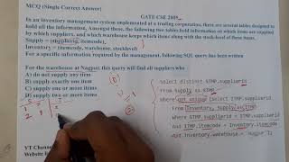 GATE CSE 2005