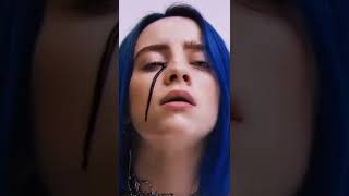 Billie Eilish cries black tears 🖤💙