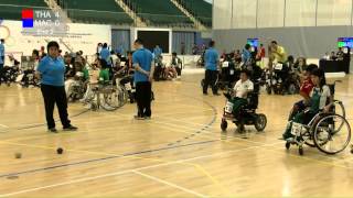 BISFed Asia and Oceania Boccia Team and Pairs Championships 2015 - Match replay (THAILAND VS MACAU)