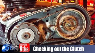 Norton Atlas Project - Shep - Part 08 - Checking out the clutch