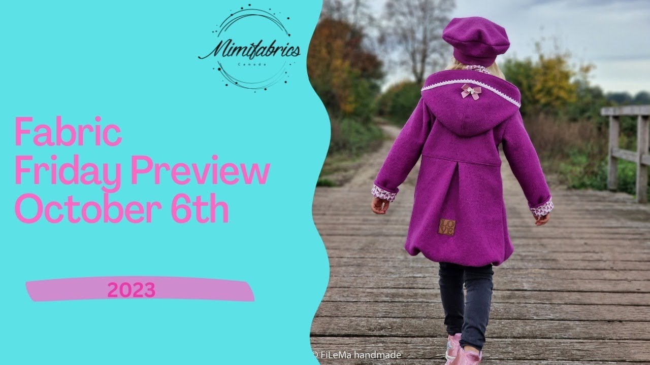 Fabric Friday October 6th Preview With Mimifabrics Youtube