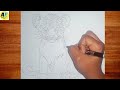 how to draw a realistic tiger step by step 🐯 easy tiger drawing tutorial full body tiger sketch