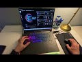 ASUS ROG STRIX G16 - SILENT MODE VS TURBO MODE