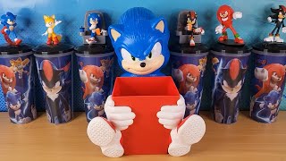 Sonic the Hedgehog Movie 3 Cinema Collector's Popcorn Bucket \u0026 Cups