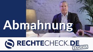 Die Abmahnung [ARBEITSRECHT]