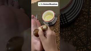 Benifits of using Kansa wand ghee massage 😱💯#yoga #naturopathy #ayurveda #vata #traditionalremedy