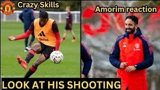 OBI MARTIN TACTICS SHOOTING | RUBEN AMORIM PUSH TRAINING | PATRICK DORGU, OBI PUSHING FORWARD