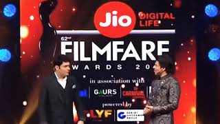 Comedy with Kapil Sharma Shahrukh Khan and salman khan at Filmfare Award😀😂@bewithv5044​