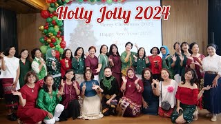 Stece'82 \u0026 Dayana Chen Presented Holly Jolly 2024 Line Dance | Choreo by Ria, Vivi, Mariana, Yunita