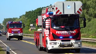 [FEUERMELDUNG in der CITY!] - Feuerwehr ROSTOCK | Löschzug der Feuerwache 2 auf Einsatzfahrt!