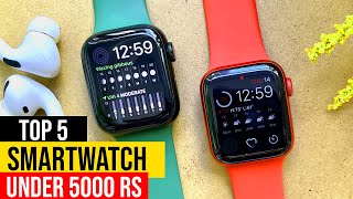 Top 5 Best Smartwatch Under ₹5000 in 2022 ⚡ Best Smart Fitness Watch Under 5000 ⚡ GPS & Calling ⚡