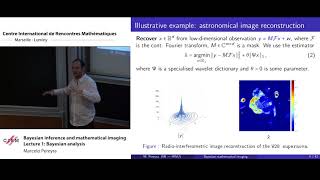 Marcelo Pereyra: Bayesian inference and mathematical imaging - Lecture 1: Bayesian analysis...