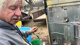 Cleaning Electric Cook Stove for Scrap