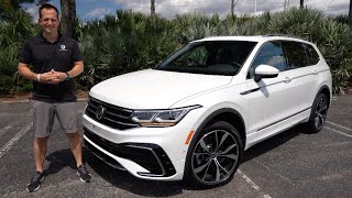 Is the NEW 2022 VW Tiguan R Line a BETTER compact SUV than a Mazda CX-5?