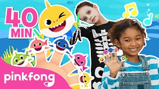 Shark Finger Family and more! | Sing & Dance Along with Baby Shark | Compilation | Pinkfong Songs