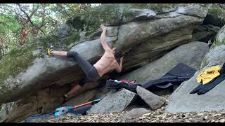 International Female Low (V8) - Tall Beta: Bay Area bouldering [Pfiff]