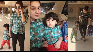 স্কুলে আব্রামের জনপ্রিয়তা কত দেখুন ! Abram Khan Joy at School !