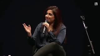 Shreya Ghoshal teaching singing and giving tips😍 mohe rang do laal