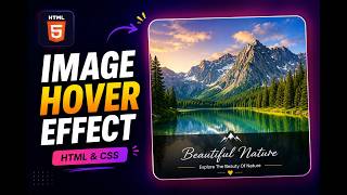 Create a Stunning Image Hover Effect with HTML & CSS 😍
