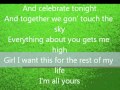 Jay Sean Ft. Pitbull -- I'm All Yours Lyrics