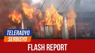 Sunog sa residential area sa Pasay city, itinaas na sa ikatlong alarma | (06 January 2025)